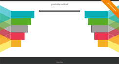 Desktop Screenshot of gastrokeramik.at